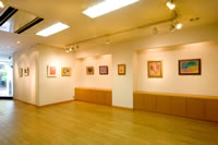 小屋哲雄・小屋由里子２人展『対峙する宇宙観３』：会場風景