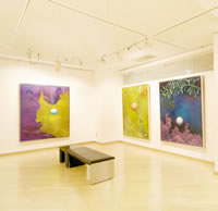小屋哲雄・小屋由里子２人展『対峙する宇宙観３』：会場風景