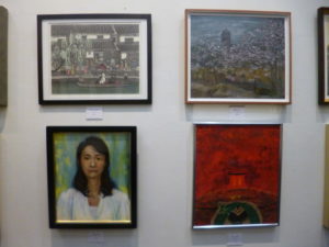 このような雰囲気で展示されていました。
