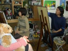 絵画教室アトリエヒュッテ-6